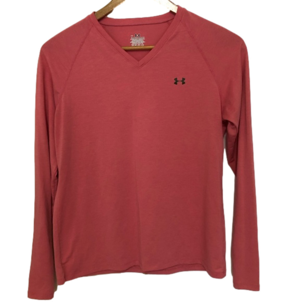 V-neck Under Armour Long Sleeve Shirt, like new